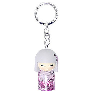 Kimmidoll 日本の女性の名前が付けられたこけしのキーホルダー(AKEMI), TGKK232