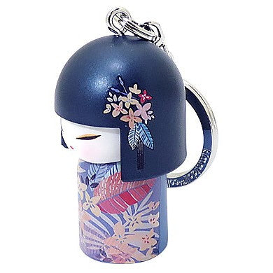 Kimmidoll 日本の女性の名前が付けられたこけしのキーホルダー(KANA), TGKK233