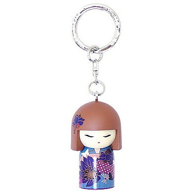 Kimmidoll 日本の女性の名前が付けられたこけしのキーホルダー(YOSHIKO), TGKK237