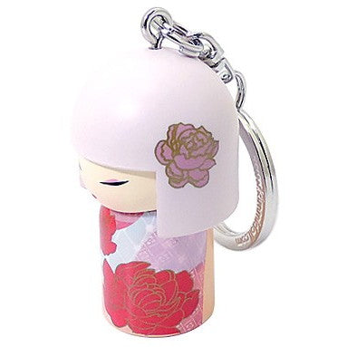Kimmidoll 日本の女性の名前が付けられたこけしのキーホルダー(TIKARA), TGKK239