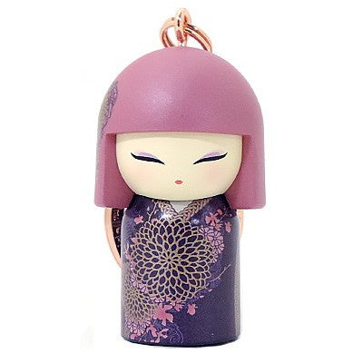 Kimmidoll 日本の女性の名前が付けられたこけしのキーホルダー(KOKORO), TGKK242