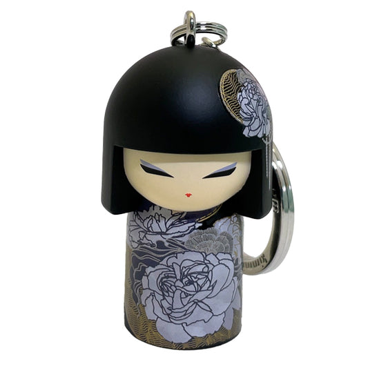 Kimmidoll 日本の女性の名前が付けられたこけしのキーホルダー(KAORI), TGKK244