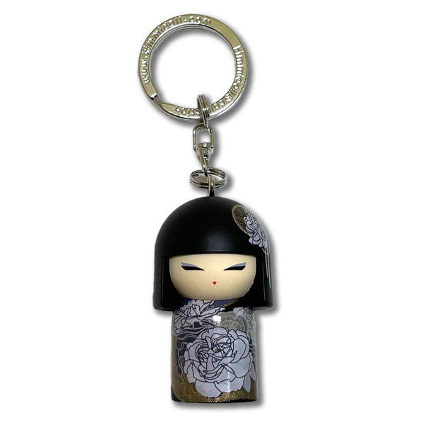 Kimmidoll 日本の女性の名前が付けられたこけしのキーホルダー(KAORI), TGKK244