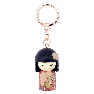 Kimmidoll 日本の女性の名前が付けられたこけしのキーホルダー(SHIGEMI), TGKK245