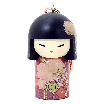 Kimmidoll 日本の女性の名前が付けられたこけしのキーホルダー(SHIGEMI), TGKK245