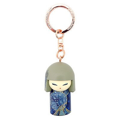 Kimmidoll 日本の女性の名前が付けられたこけしのキーホルダー(AMIKA), TGKK246
