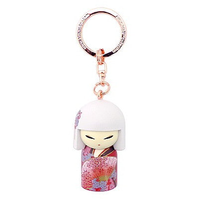 Kimmidoll 日本の女性の名前が付けられたこけしのキーホルダー(HIMEKO), TGKK247