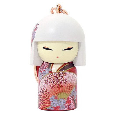 Kimmidoll 日本の女性の名前が付けられたこけしのキーホルダー(HIMEKO), TGKK247