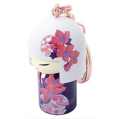 Kimmidoll 日本の女性の名前が付けられたこけしのキーホルダー(AKI), TGKK250