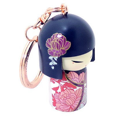Kimmidoll 日本の女性の名前が付けられたこけしのキーホルダー(NAOMI), TGKK252