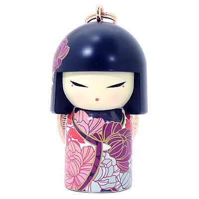 Kimmidoll 日本の女性の名前が付けられたこけしのキーホルダー(NAOMI), TGKK252