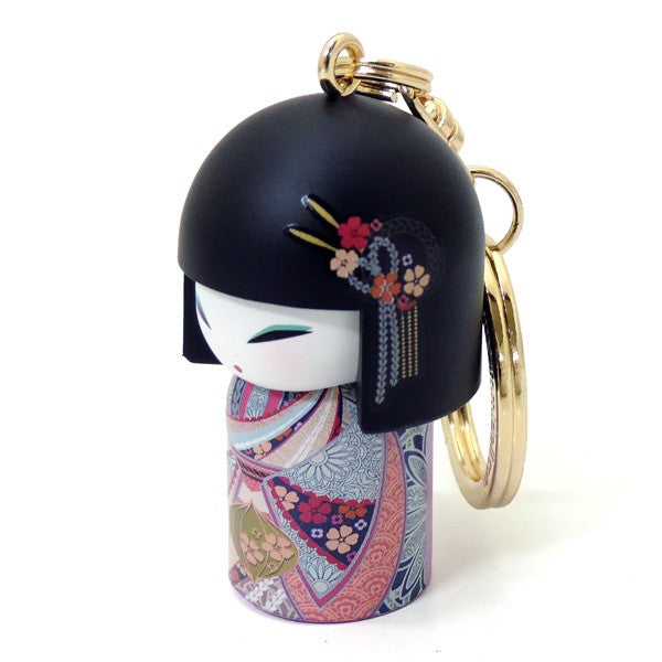 Kimmidoll 日本の女性の名前が付けられたこけしのキーホルダー(MAKI), TGKK253