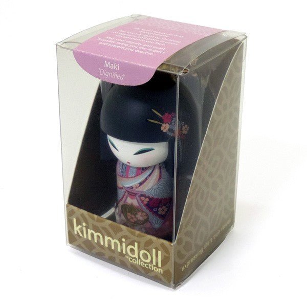 Kimmidoll 日本の女性の名前が付けられたこけしのキーホルダー(MAKI), TGKK253
