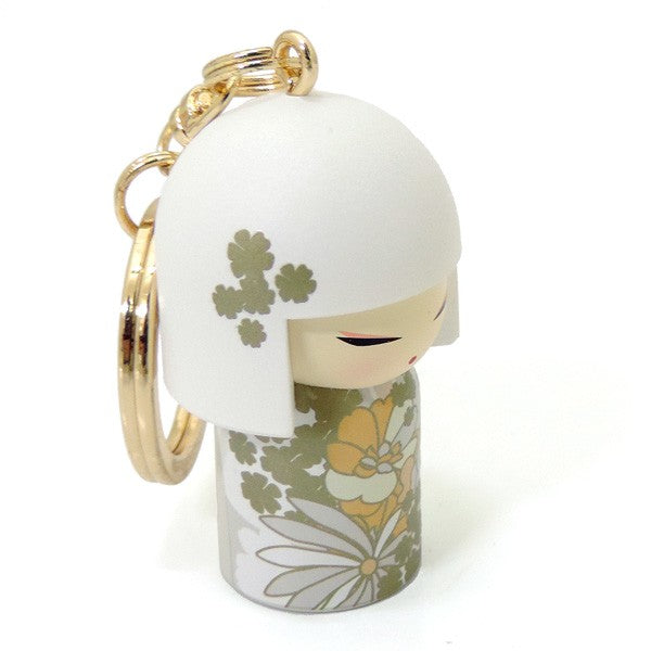 Kimmidoll 日本の女性の名前が付けられたこけしのキーホルダー(AKARI), TGKK254