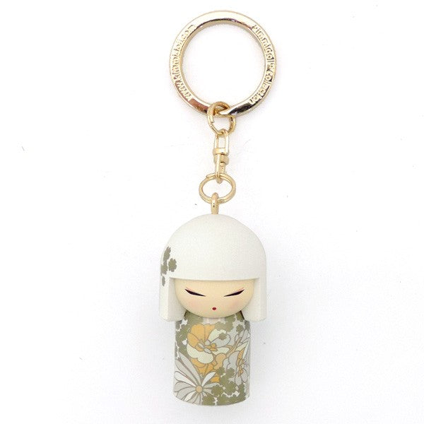 Kimmidoll 日本の女性の名前が付けられたこけしのキーホルダー(AKARI), TGKK254