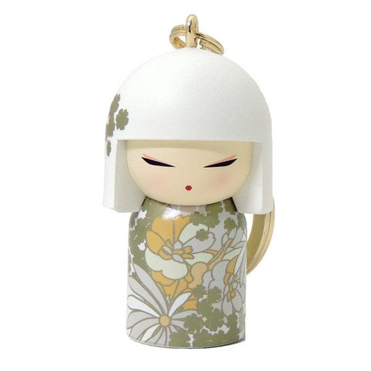Kimmidoll 日本の女性の名前が付けられたこけしのキーホルダー(AKARI), TGKK254