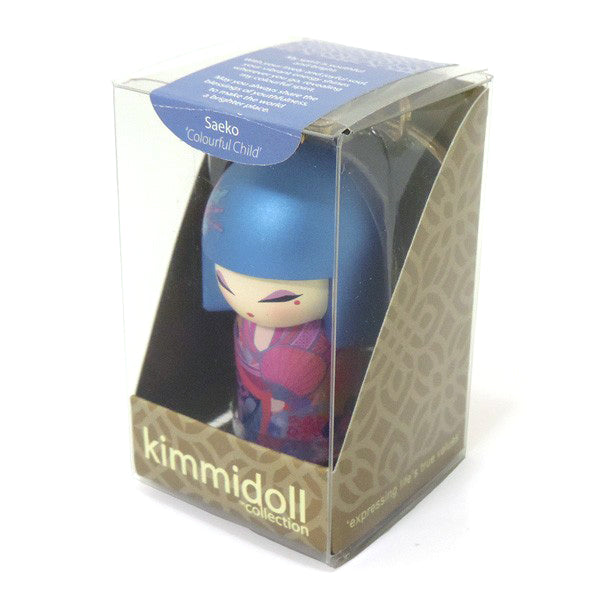 Kimmidoll 日本の女性の名前が付けられたこけしのキーホルダー(SAEKO), TGKK256