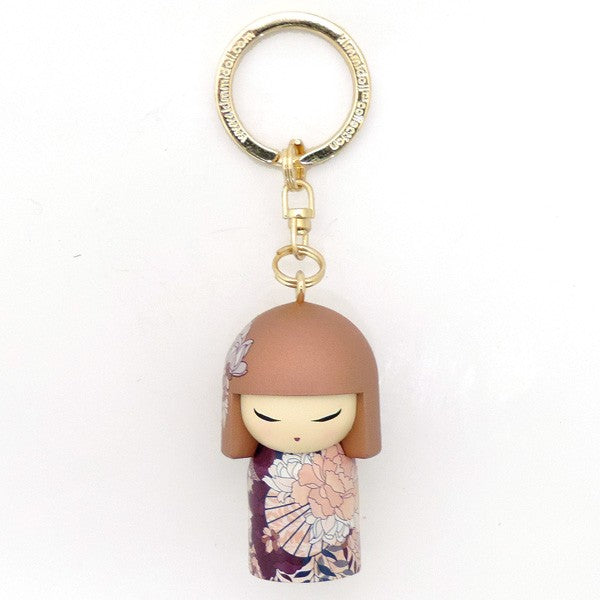 Kimmidoll 日本の女性の名前が付けられたこけしのキーホルダー(SAYA), TGKK257