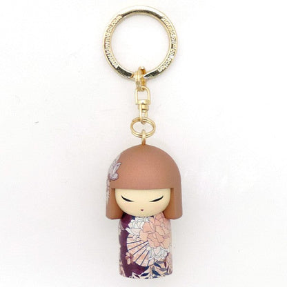 Kimmidoll 日本の女性の名前が付けられたこけしのキーホルダー(SAYA), TGKK257