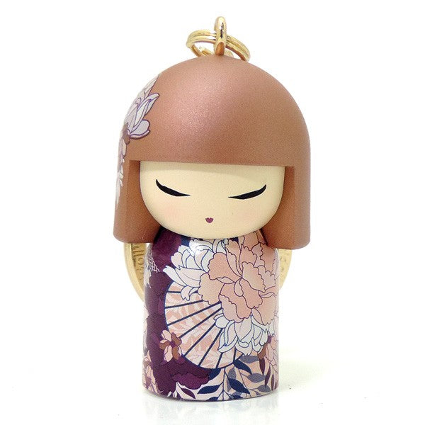 Kimmidoll 日本の女性の名前が付けられたこけしのキーホルダー(SAYA), TGKK257