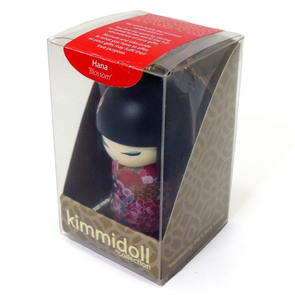 Kimmidoll 日本の女性の名前が付けられたこけしのキーホルダー(HANA), TGKK258