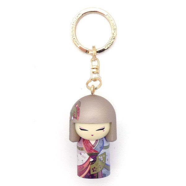 Kimmidoll 日本の女性の名前が付けられたこけしのキーホルダー(YOKO), TGKK261