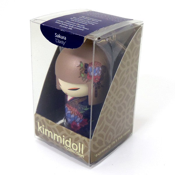 Kimmidoll 日本の女性の名前が付けられたこけしのキーホルダー(SAKURA), TGKK262