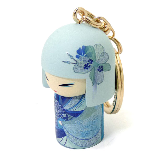 Kimmidoll 日本の女性の名前が付けられたこけしのキーホルダー(MISAKI), TGKK263