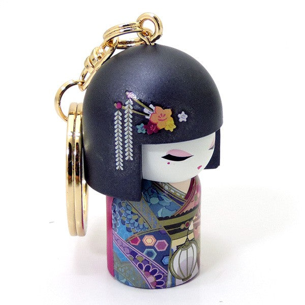 Kimmidoll 日本の女性の名前が付けられたこけしのキーホルダー(SATORI), TGKK264