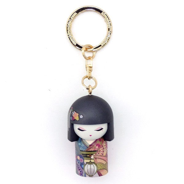 Kimmidoll 日本の女性の名前が付けられたこけしのキーホルダー(SATORI), TGKK264