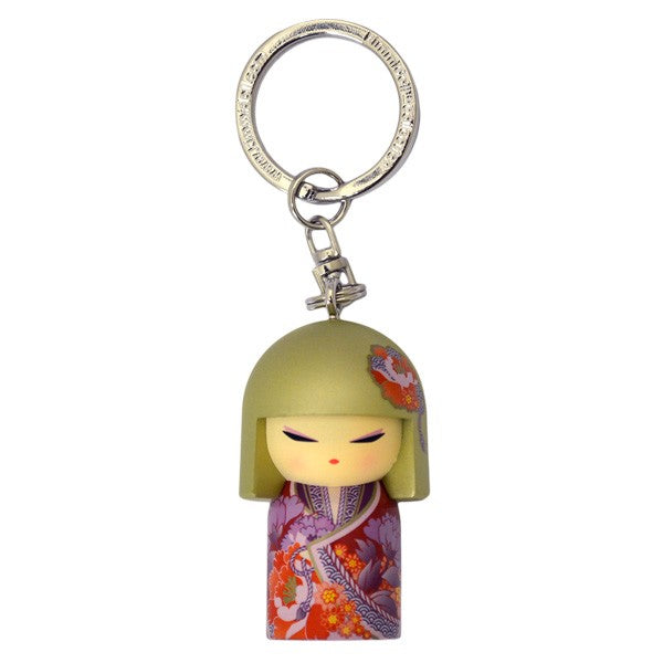 Kimmidoll 日本の女性の名前が付けられたこけしのキーホルダー(AYANA), TGKK267