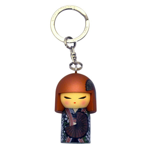 Kimmidoll 日本の女性の名前が付けられたこけしのキーホルダー(HIRO), TGKK268
