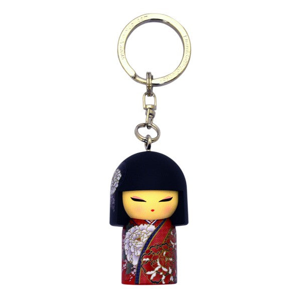 Kimmidoll 日本の女性の名前が付けられたこけしのキーホルダー(MIWA), TGKK269
