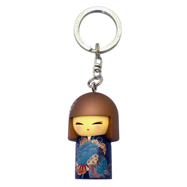 Kimmidoll 日本の女性の名前が付けられたこけしのキーホルダー(YUMI), TGKK276