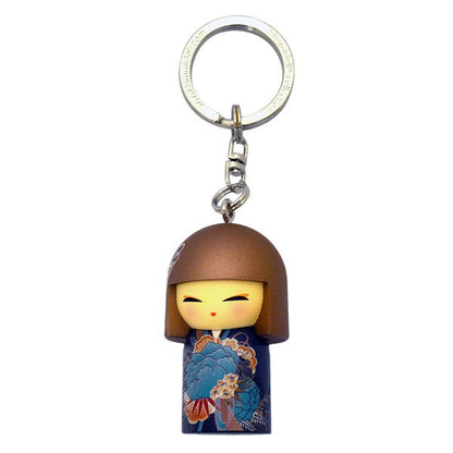 Kimmidoll 日本の女性の名前が付けられたこけしのキーホルダー(YUMI), TGKK276
