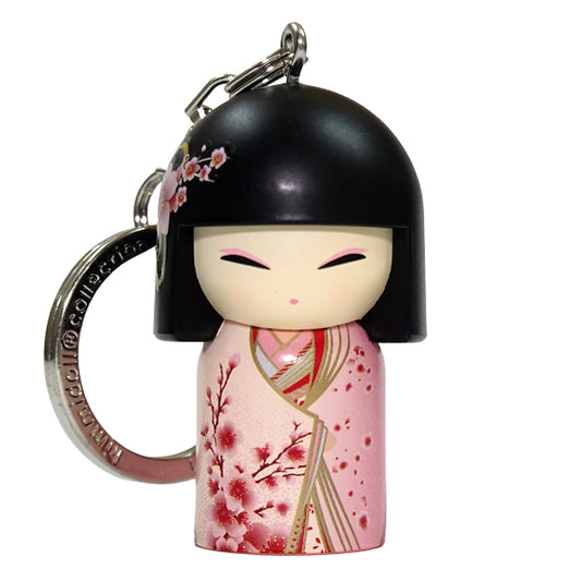 TGKK280, Kimmidoll キーホルダー フィギュア こけし人形(MIO)