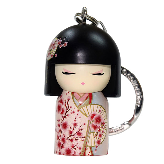 TGKK281, Kimmidoll キーホルダー フィギュア こけし人形(SAKURA)
