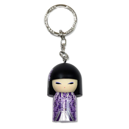 TGKK282, Kimmidoll Keychain Figure Kokeshi Doll (HARUKO)