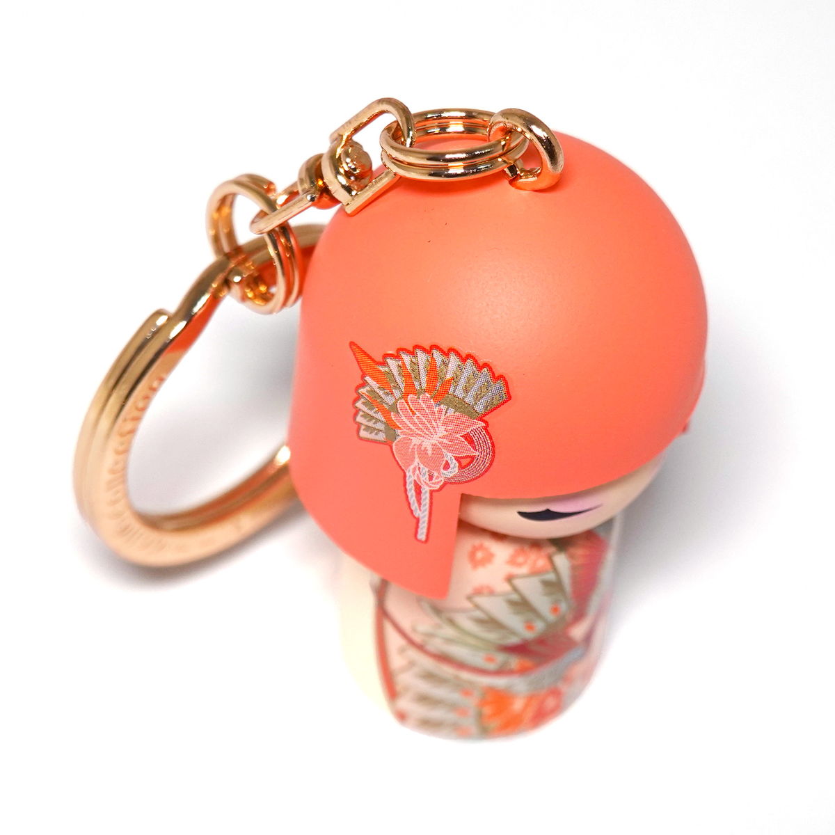 TGKK287, Porte-cles Kimmidoll, poupee Kokeshi (HIYORI)
