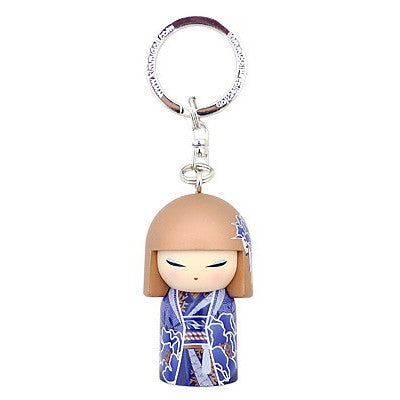 Kimmidoll 日本の女性の名前が付けられたこけしのキーホルダー(MIYUKI), TGKKJP01