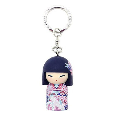 Kimmidoll 日本の女性の名前が付けられたこけしのキーホルダー(AYAKA), TGKKJP02
