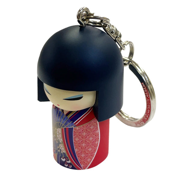 Kimmidoll 日本の女性の名前が付けられたこけしのキーホルダー(MAMIKO), TGKKJP04